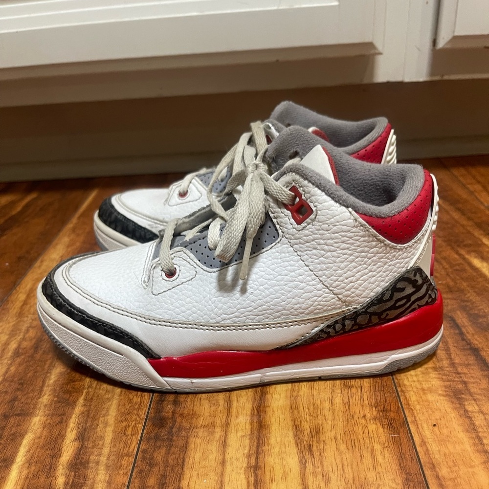 JORDAN 3 RETRO FIRE RED Youth‎ 1